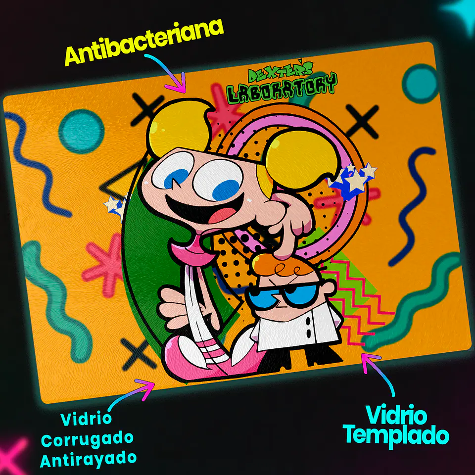 Tabla de cocina - Diseño El Laboratorio de Dexter & Dee Dee 3