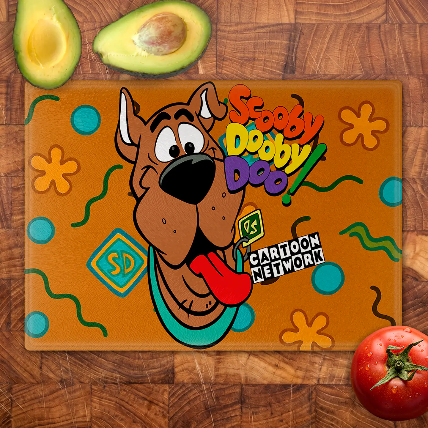 Tabla de cocina - Diseño Hey Arnold! Retro Collage 2