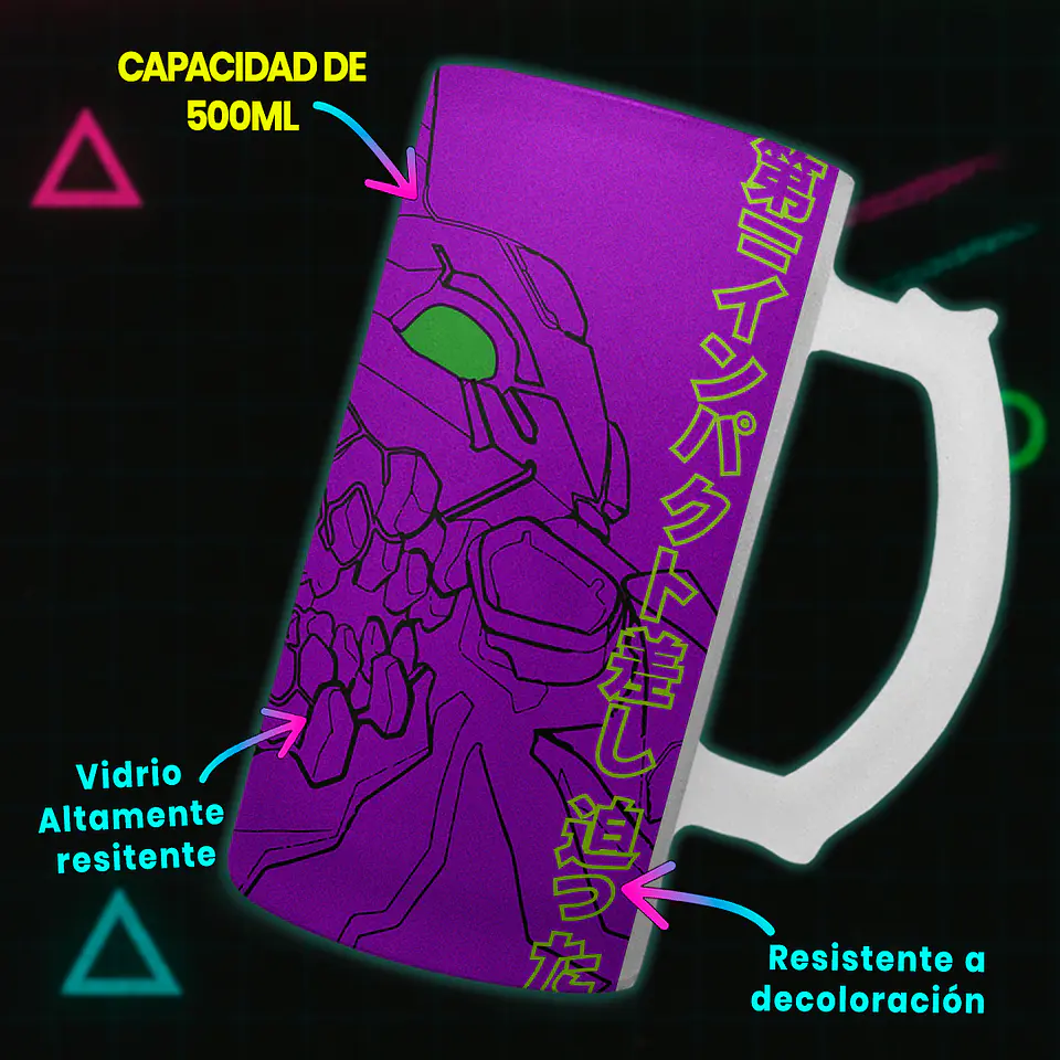 Shopero 500ml - Diseño Berserk Mode: Eva-01 Awakening 3