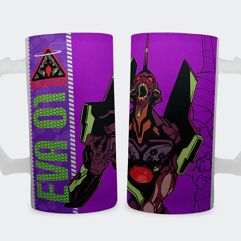 Shopero 500ml - Diseño Berserk Mode: Eva-01 Awakening
