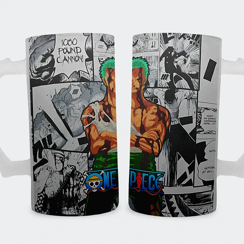 Shopero 500ml - Diseño Roronoa Zoro: No ha pasado nada