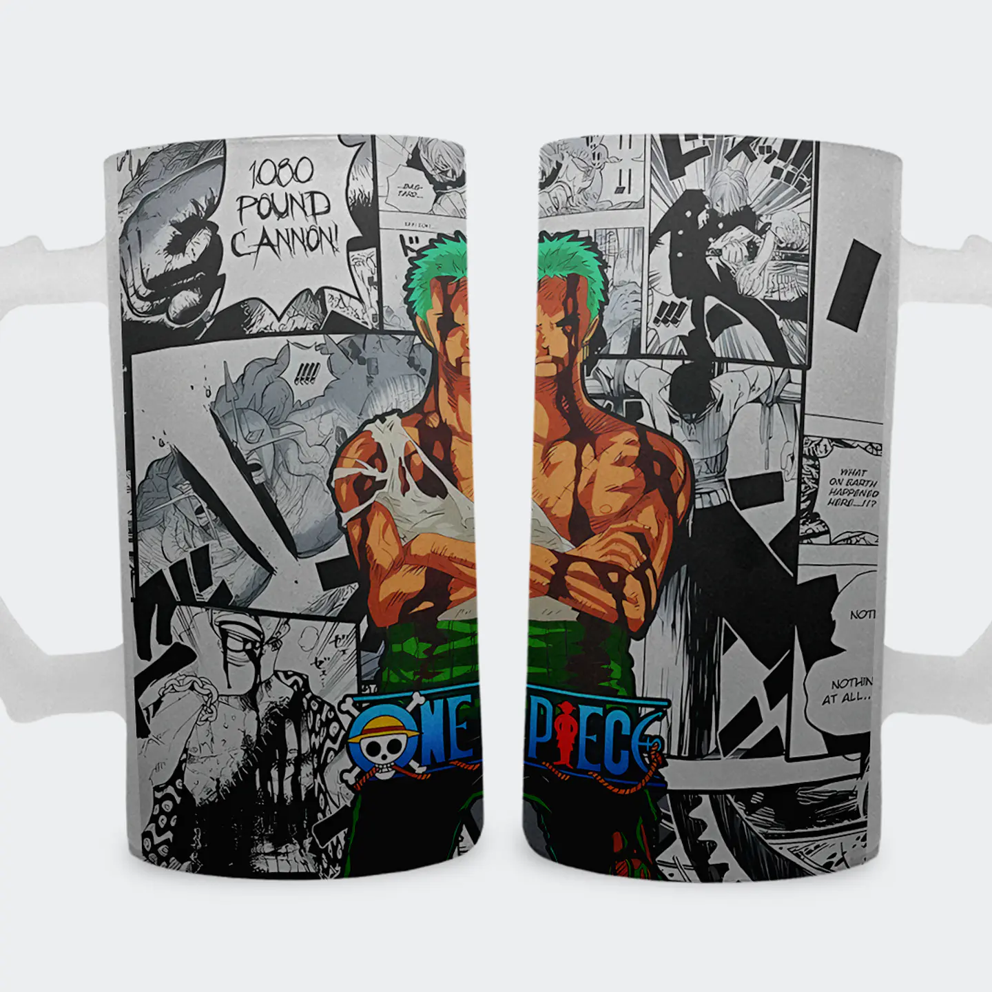 Shopero 500ml - Diseño Roronoa Zoro: No ha pasado nada 1