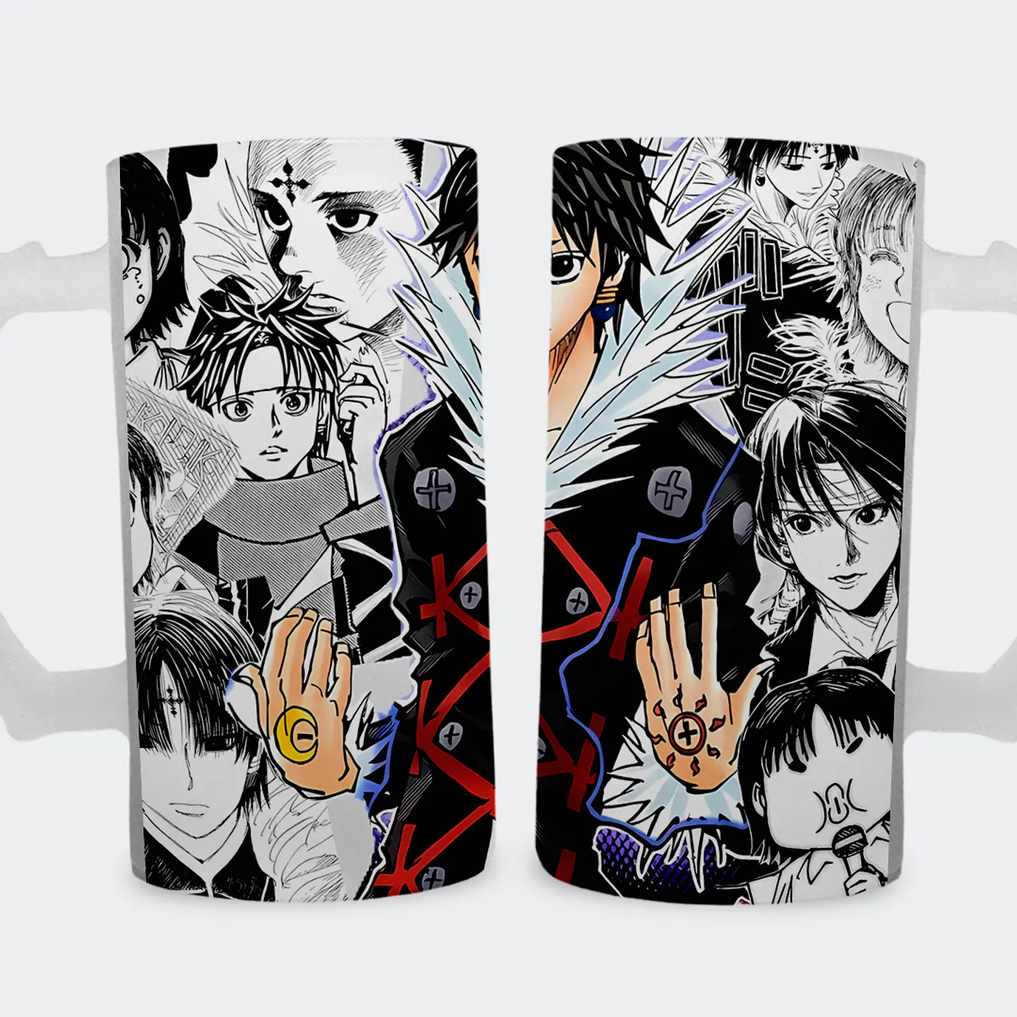 Shopero 500ml - Diseño Chrollo Lucilfer: El Líder de la Brigada Fantasma 1