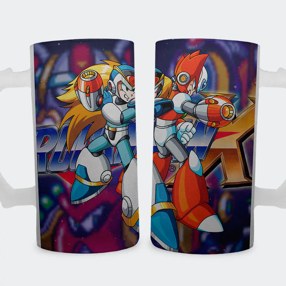 Shopero 500ml - Diseño Mega Man X & Zero: Maverick Hunters 1
