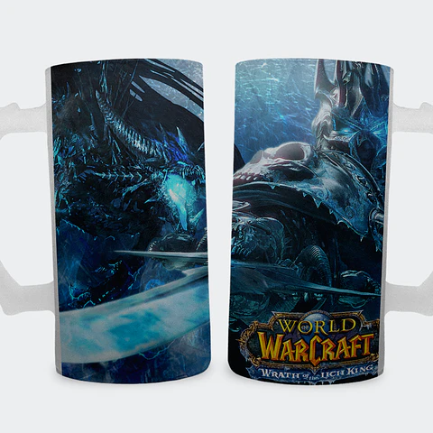 Shopero 500ml - Diseño Arthas El Rey Exánime 