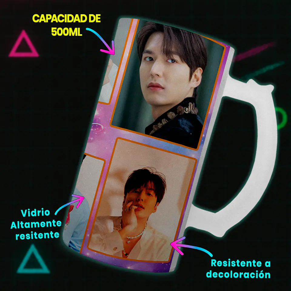 Shopero 500ml - Diseño Lee Min-ho: Colección Star & Galaxy 3