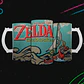 Shopero 500ml - Diseño The Wind Waker: Link y el Mascarón Rojo - Miniatura 2