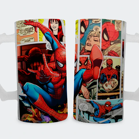 Shopero 500ml - Diseño Spider-Man: Legado de Cómics 