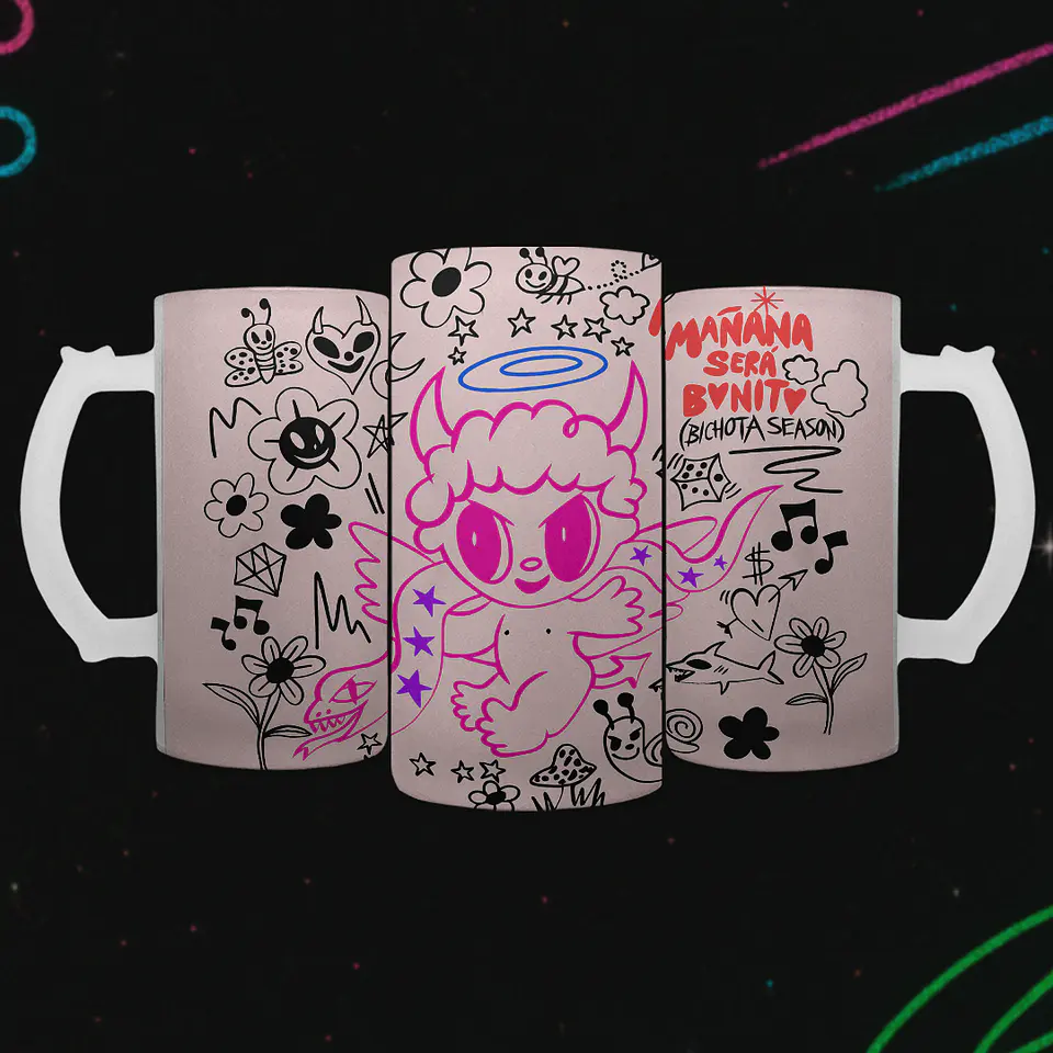 Shopero 500ml - Diseño Karol G: Mañana Será Bonito (Bichota Season) 2