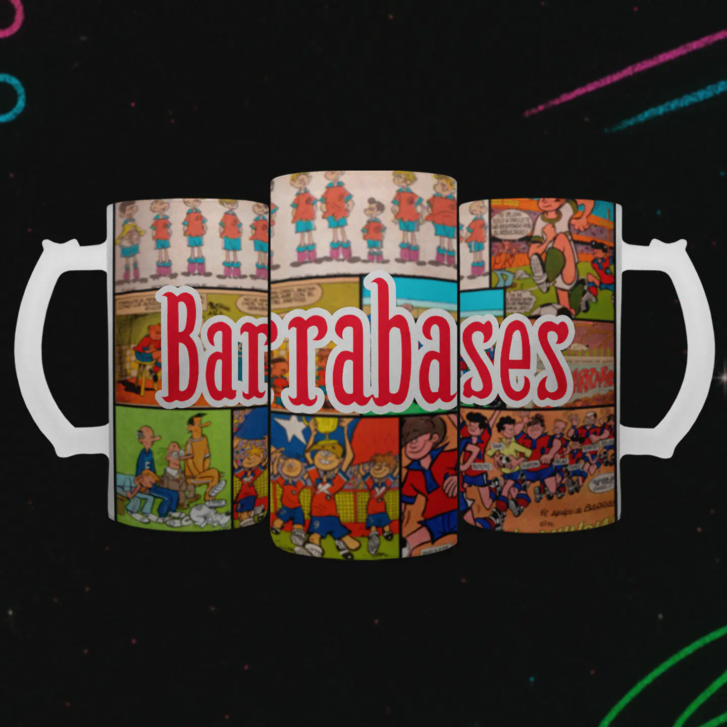 Shopero 500ml - Diseño Barrabases: El Equipo de Todos los Tiempos 2