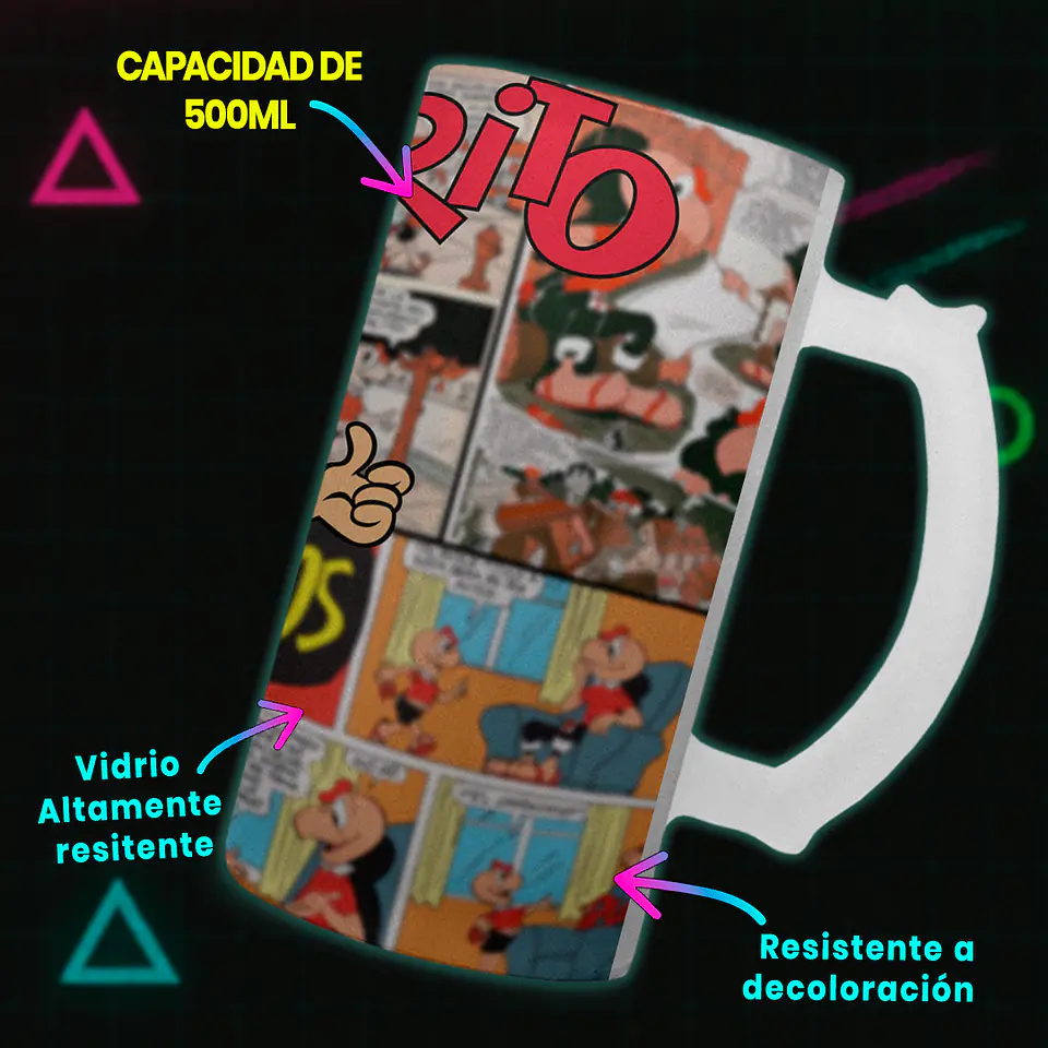 Shopero 500ml - Diseño Condorito: ¡Plop! y Nostalgia de Pelotillehue 3