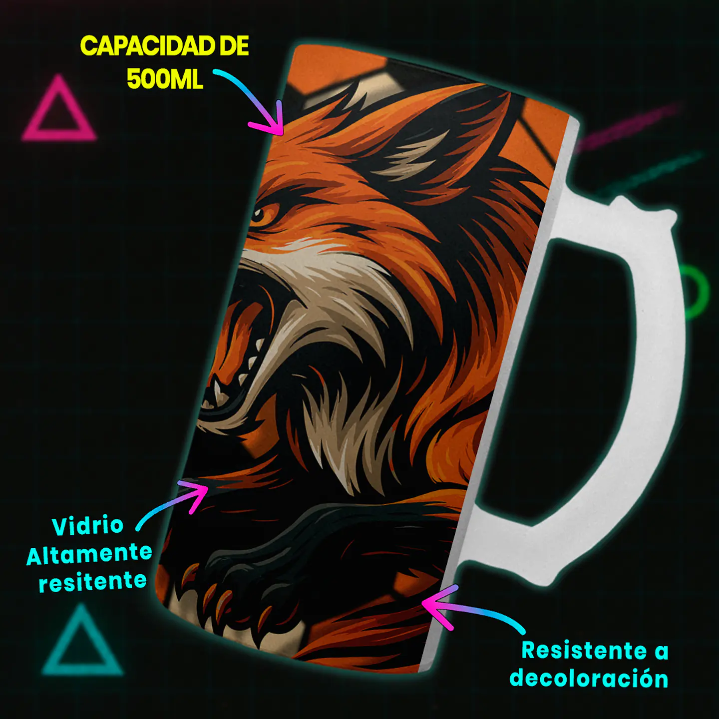 Shopero 500ml - Diseño Cobreloa: Loíno por Siempre 3