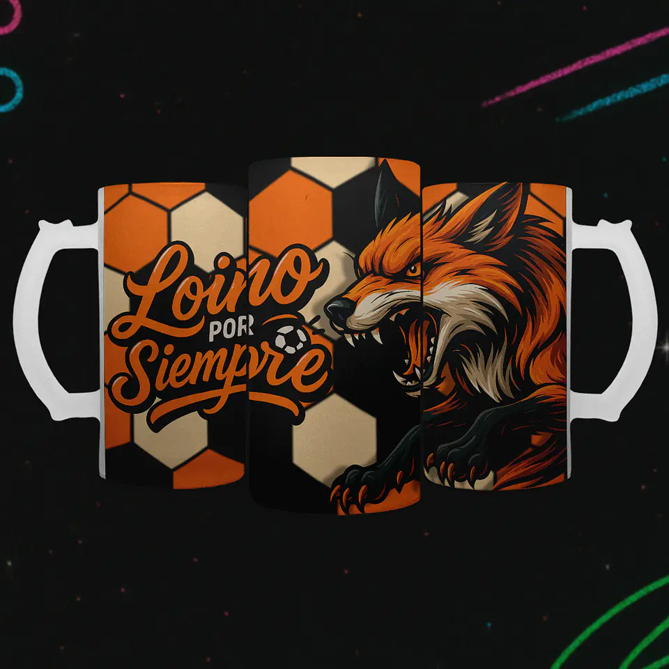 Shopero 500ml - Diseño Cobreloa: Loíno por Siempre 2