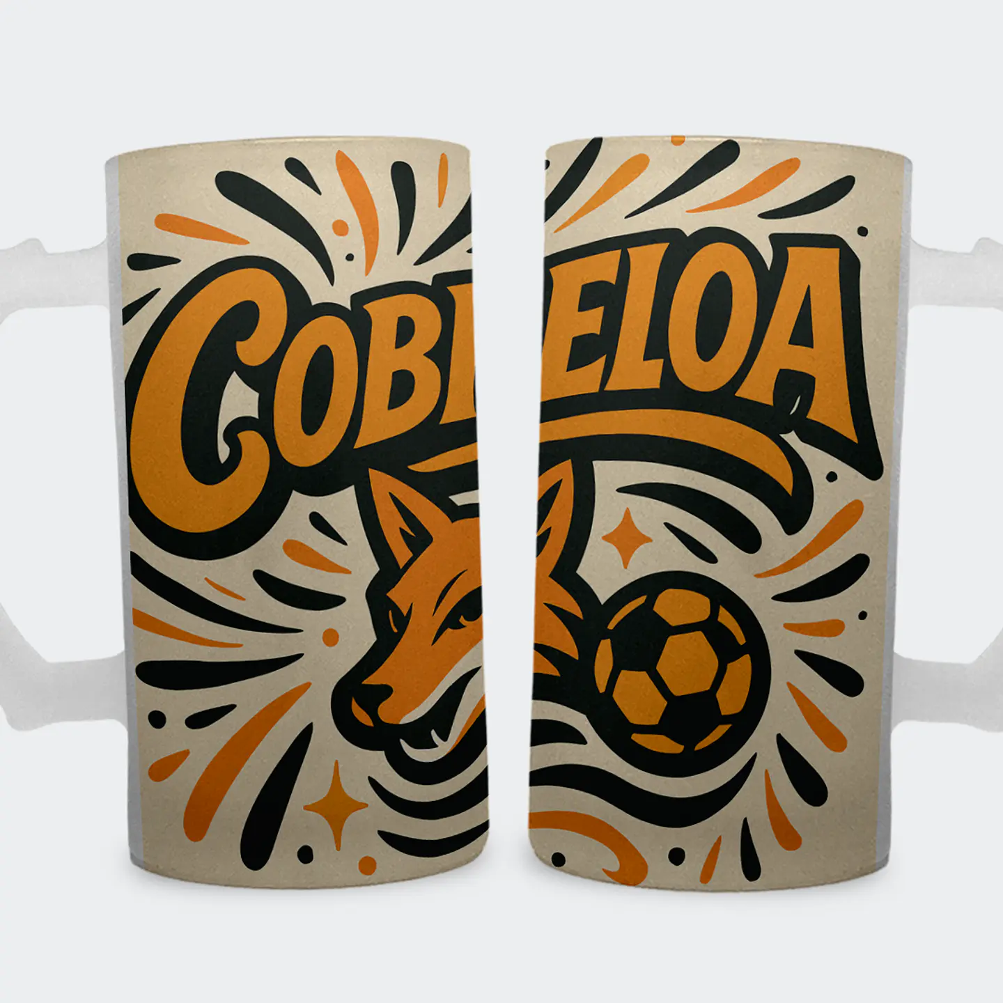 Shopero 500ml - Diseño Cobreloa: Zorro del Desierto Art 1