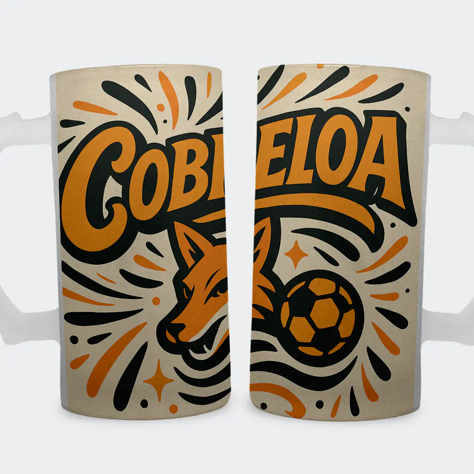 Shopero 500ml - Diseño Cobreloa: Zorro del Desierto Art 1