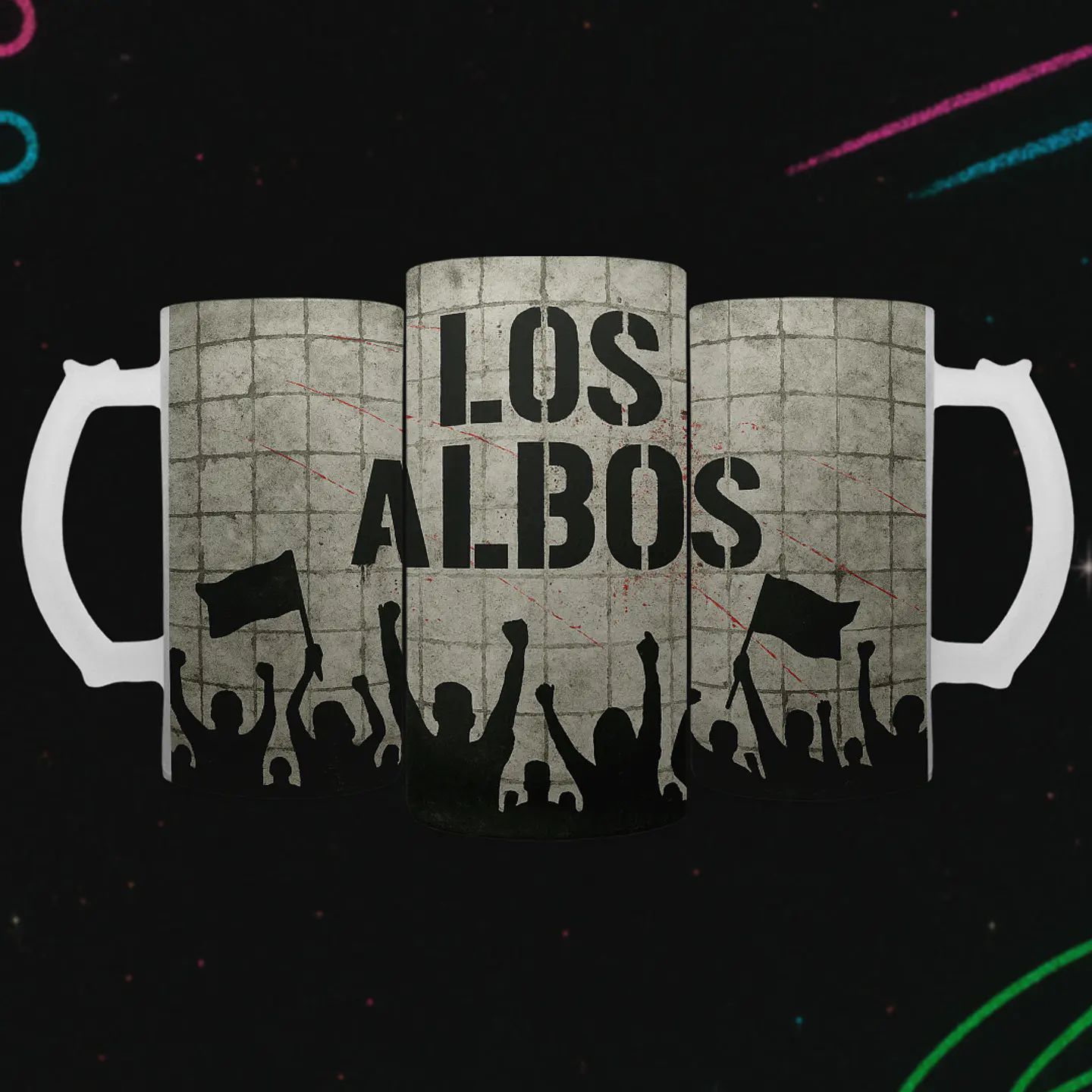 Shopero 500ml - Diseño Los Albos: Pasión de Tablón 2