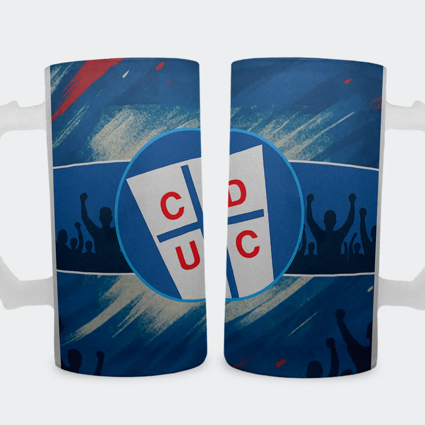 Shopero 500ml - Diseño U. Católica: Los Cruzados y su Hinchada 1