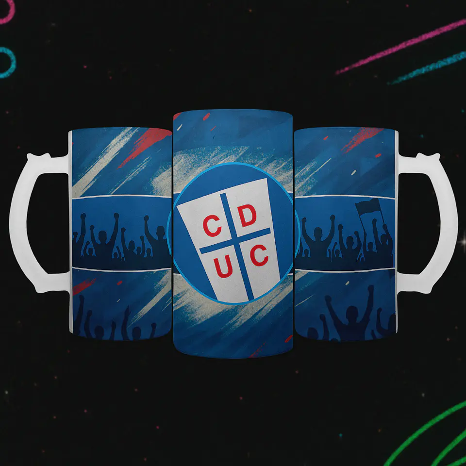 Shopero 500ml - Diseño U. Católica: Los Cruzados y su Hinchada 2