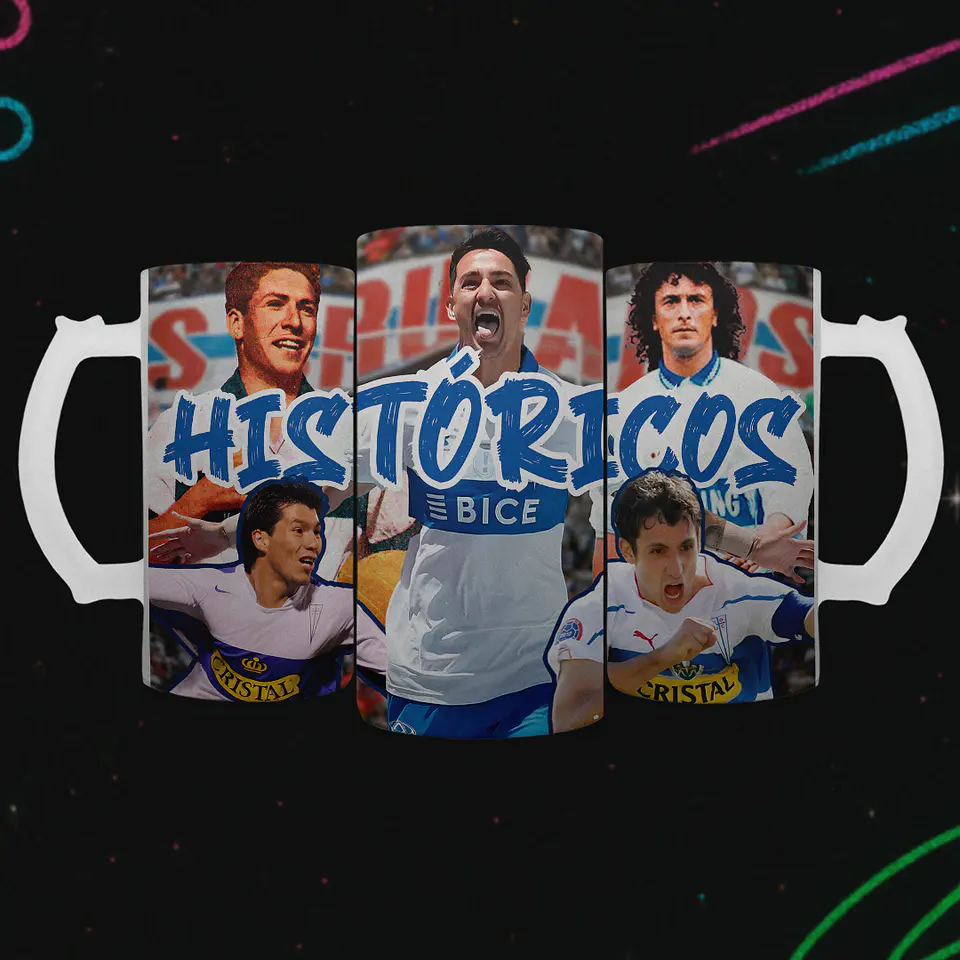Shopero 500ml - Diseño U. Católica: Históricos Cruzados 2