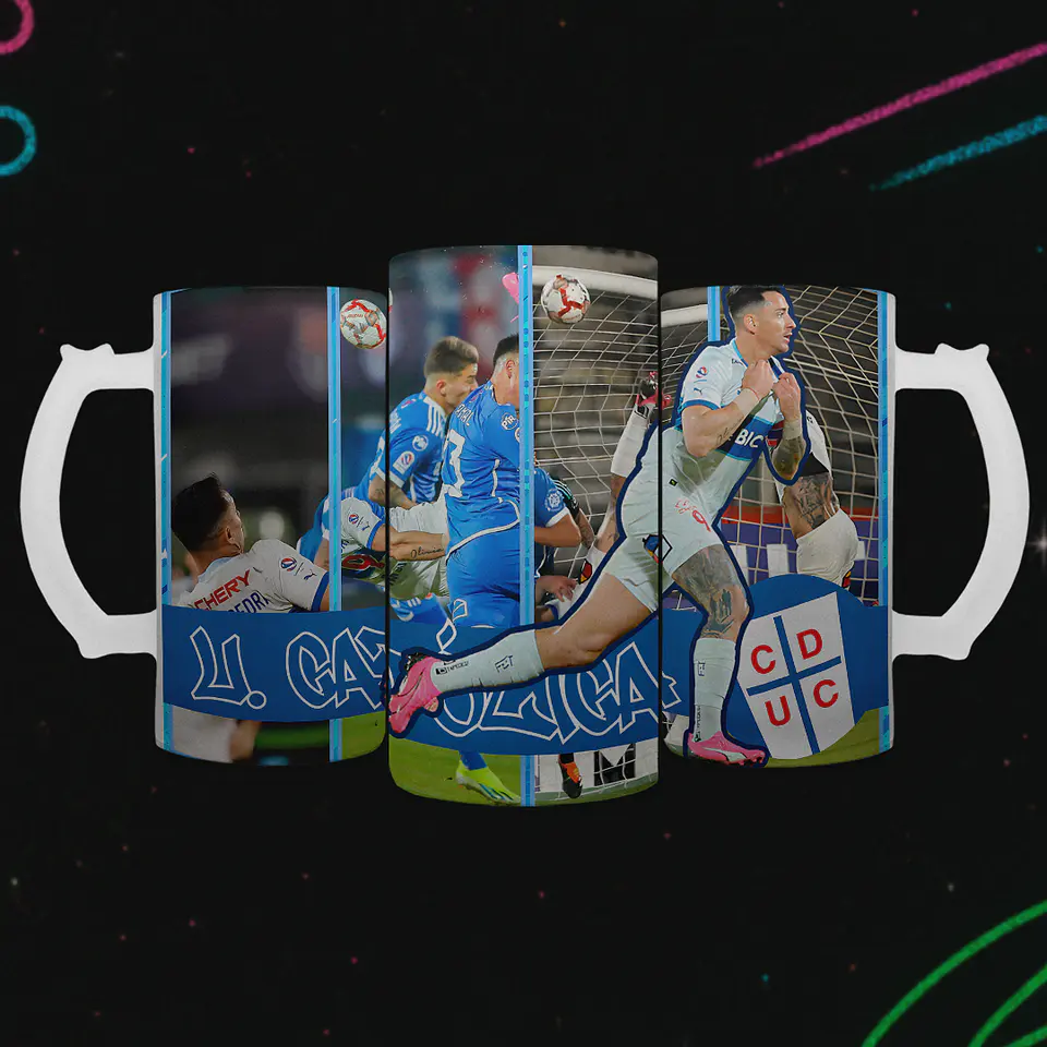 Shopero 500ml - Diseño U. Católica: El Gol Histórico de Zampedri 2