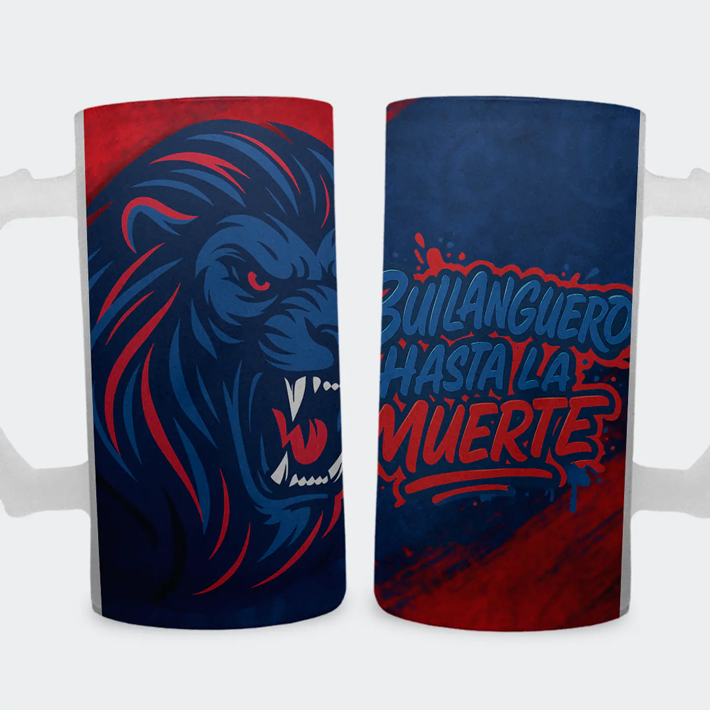 Shopero 500ml - Diseño U de Chile: Bullanguero Hasta la Muerte 1