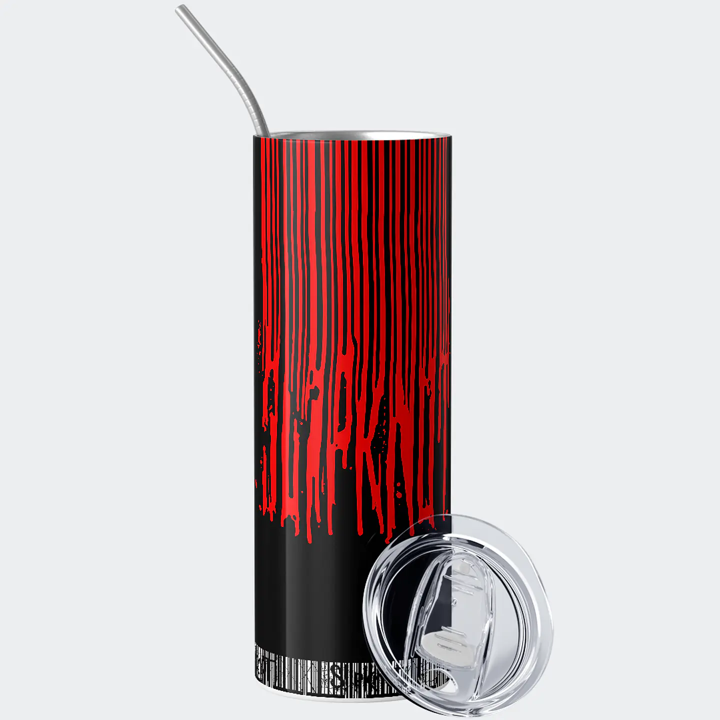 Vaso térmico 600ml - Diseño Slipknot Crimson Barcode 2