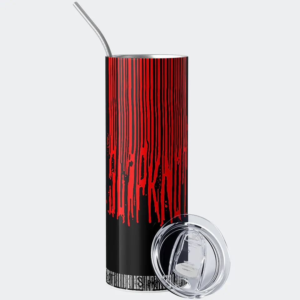 Vaso térmico 600ml - Diseño Slipknot Crimson Barcode 2