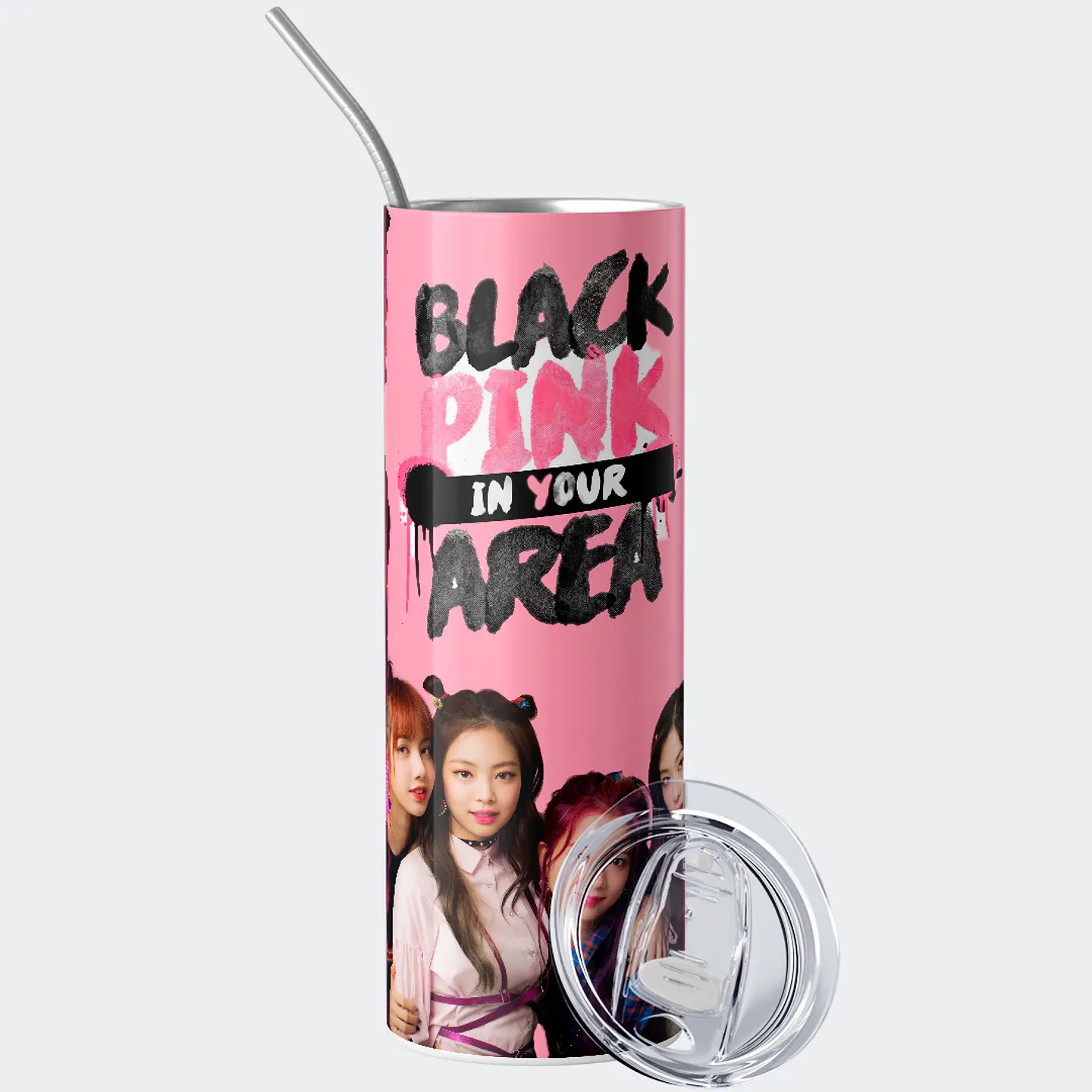 Vaso térmico 600ml – Diseño Blackpink Pink Revolution 2
