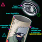 Vaso térmico 600ml - Diseño Kakashi Lightning Scroll - Miniatura 4