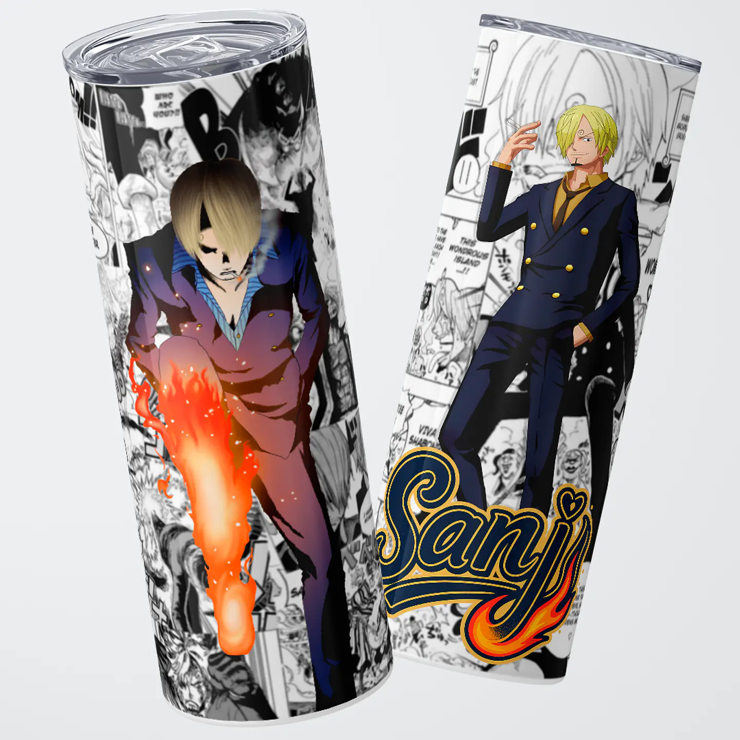 Vaso térmico 600ml - Diseño Sanji Diable Jambe Manga 1