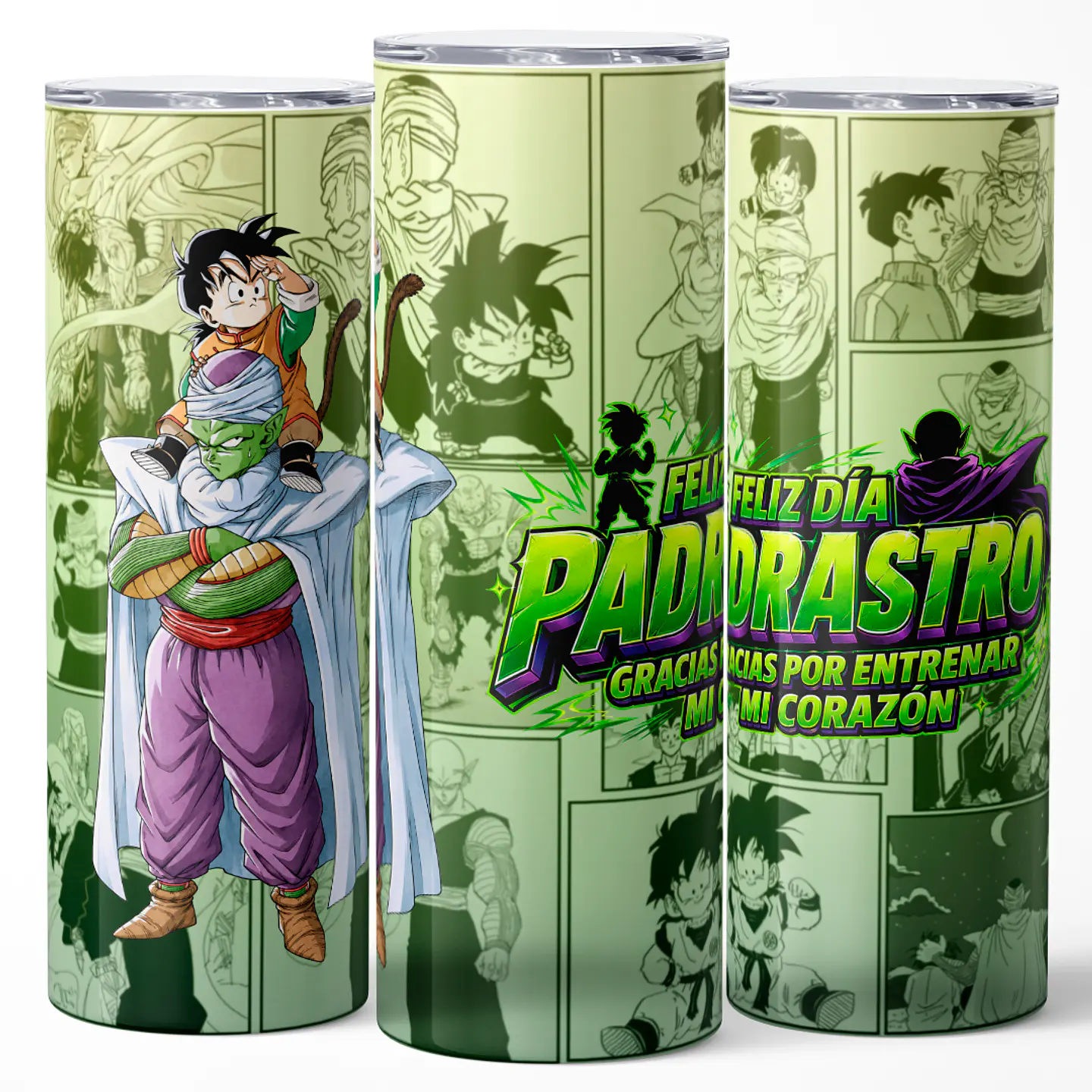 Vaso térmico 600ml - Diseño Padrastro Entrenamiento Namekusei 2