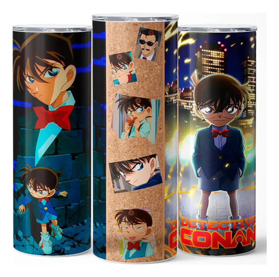 Mug Termo Detective Conan Mystery Case 600ml 3