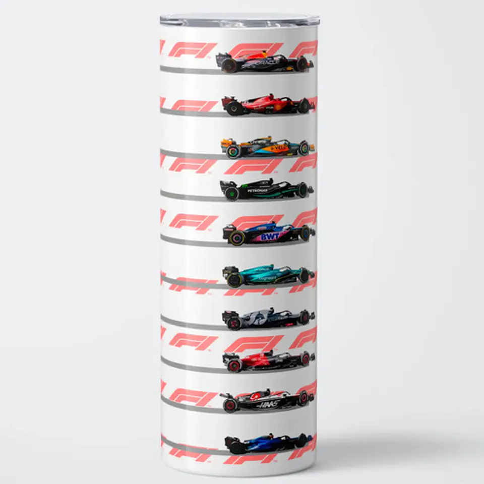 Mug Termo Formula 1 Full Grid Lineup 600ml 1