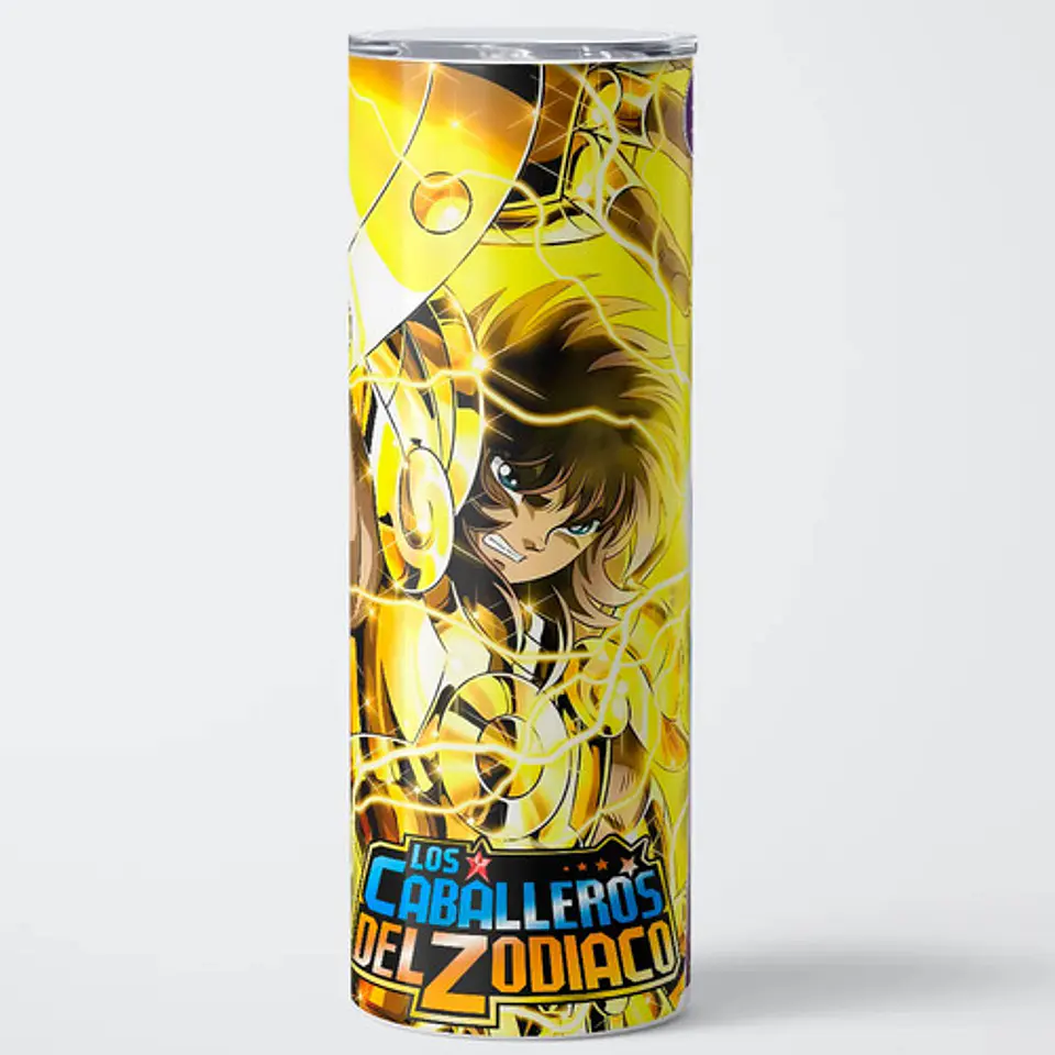 Mug Termo Saint Seiya Dohko De Libra 600ml 1