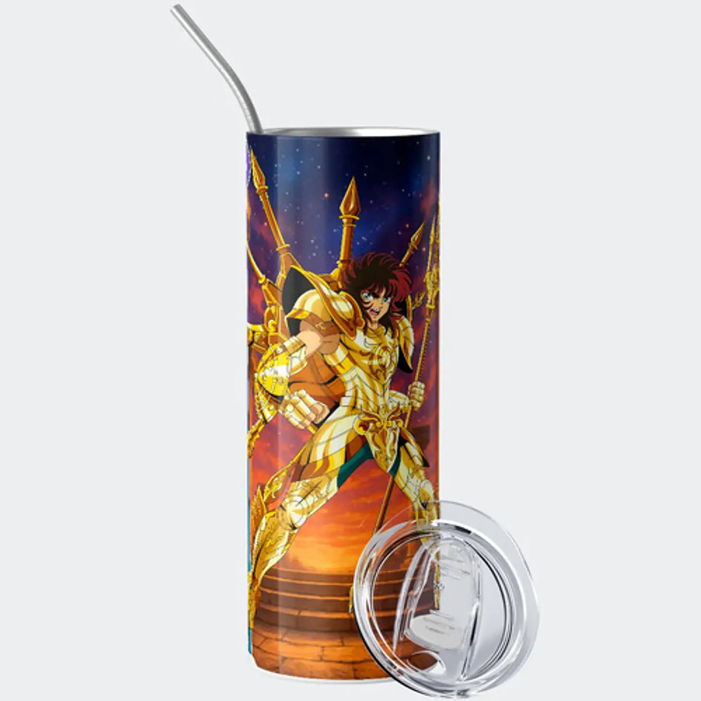 Mug Termo Saint Seiya Dohko De Libra 600ml 2