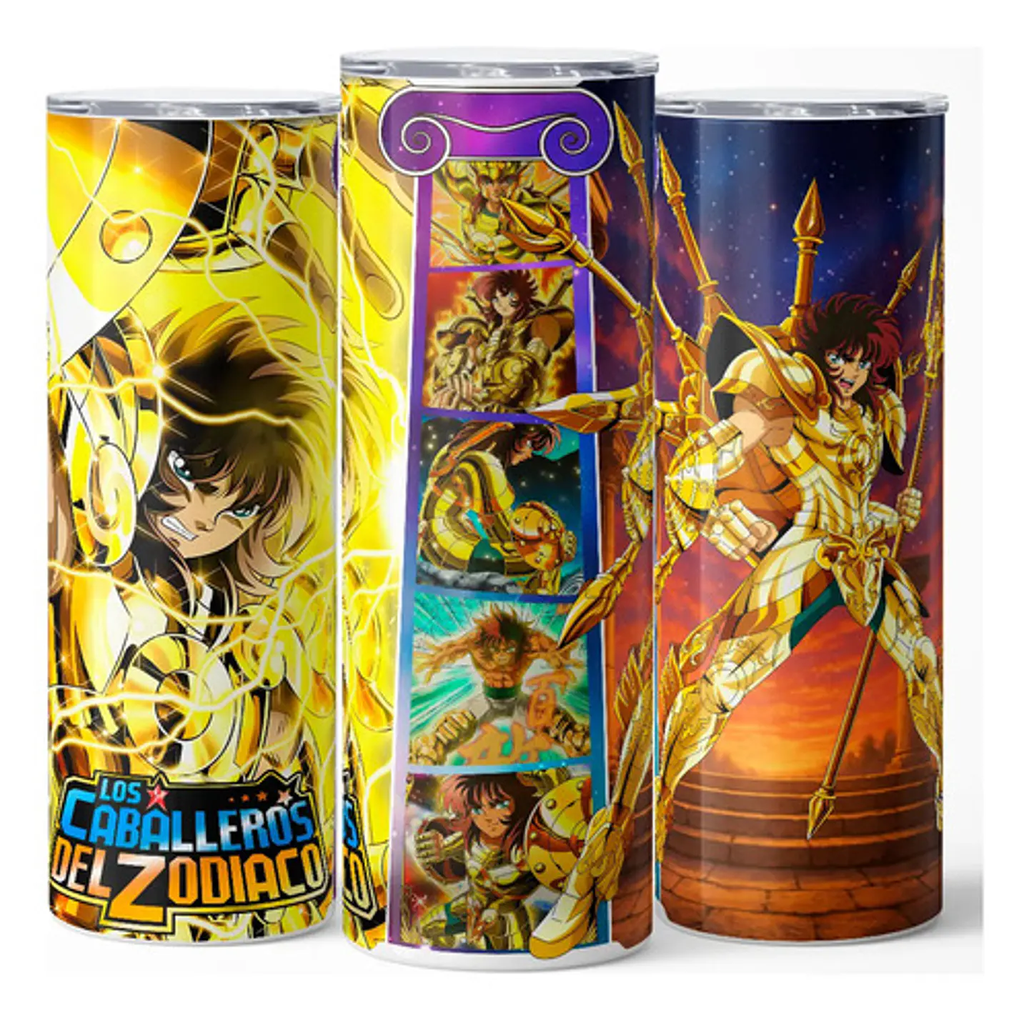 Mug Termo Saint Seiya Dohko De Libra 600ml 3