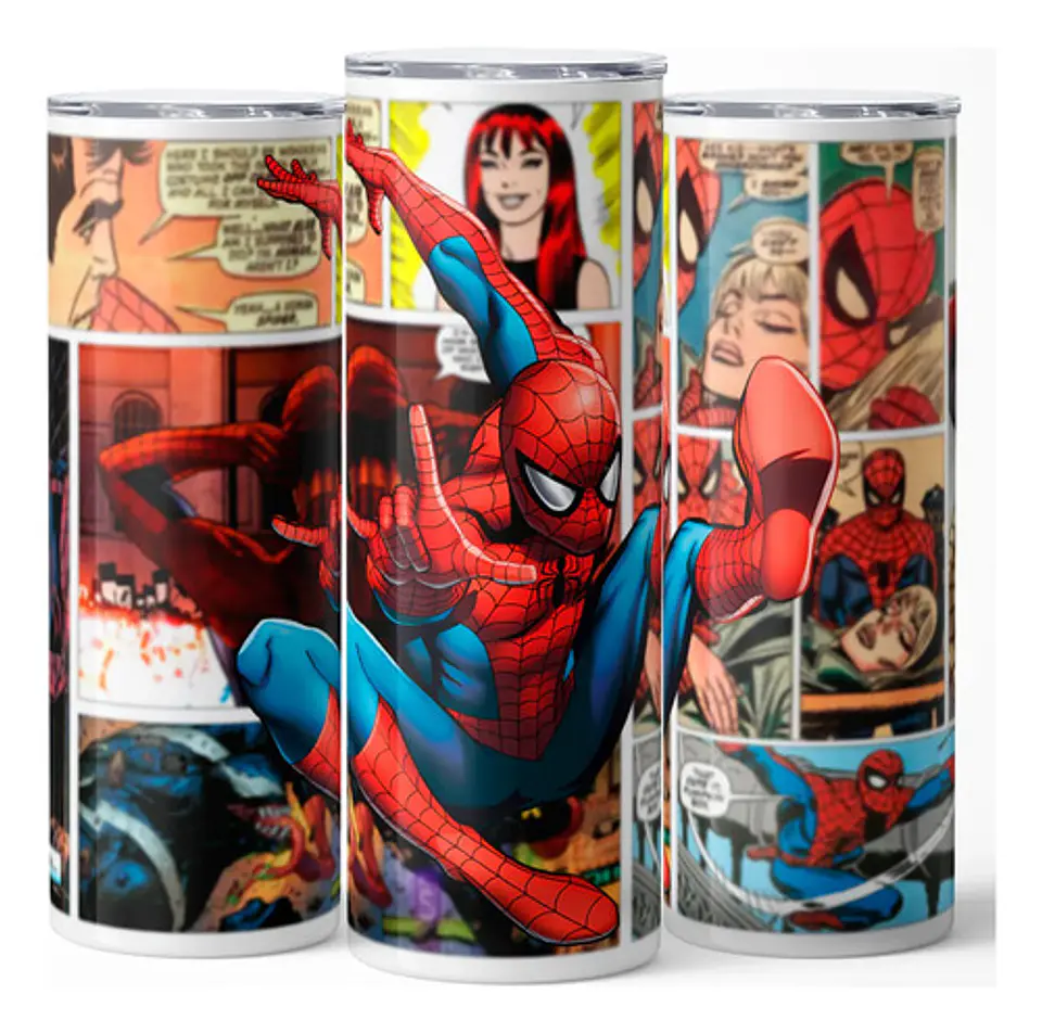 Mug Termo Spider-man Classic Comic Panels 600ml 3
