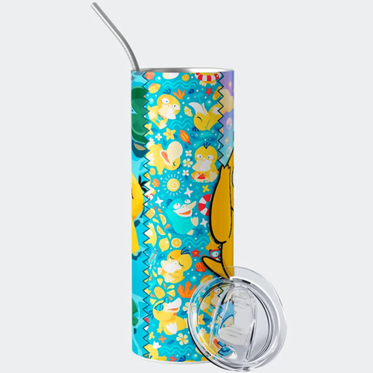 Mug Termo Pokémon Psyduck Summer Headache 600ml 2