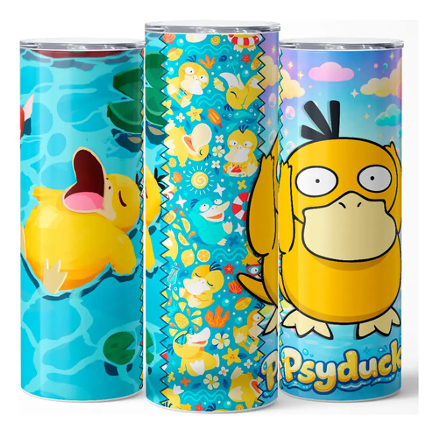 Mug Termo Pokémon Psyduck Summer Headache 600ml 3
