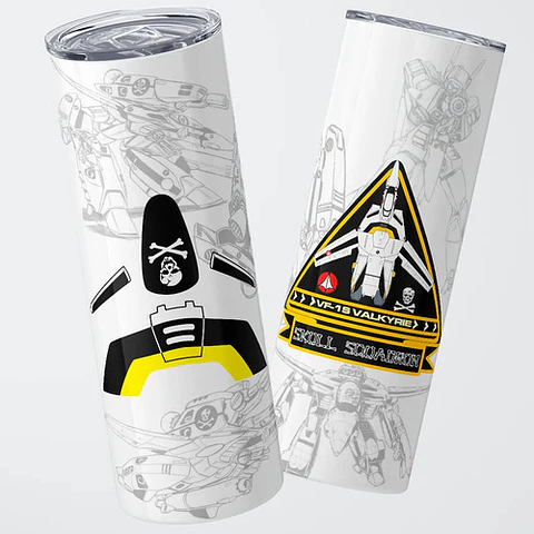 Mug Termo Macross Skull Squadron Elite 600ml