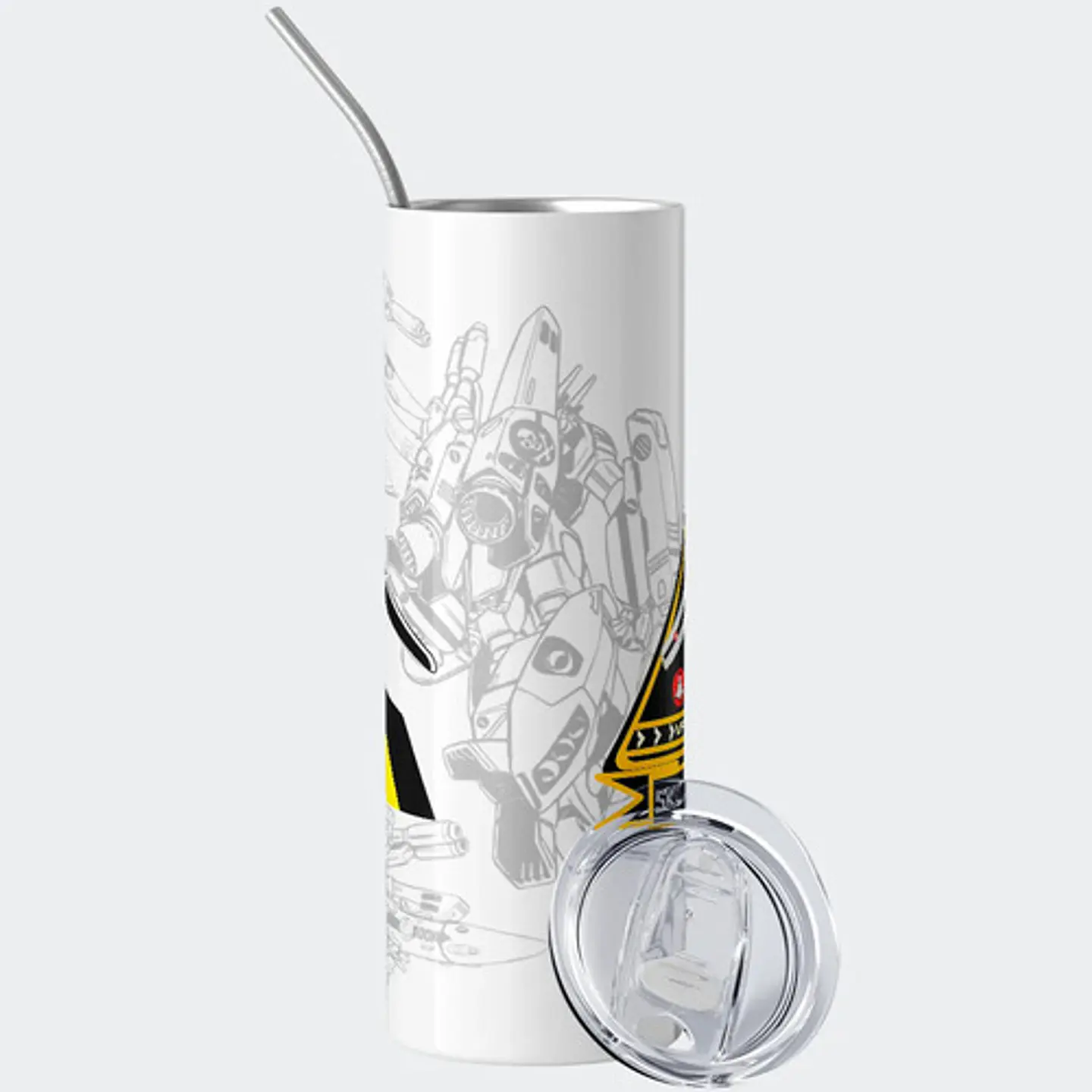 Mug Termo Macross Skull Squadron Elite 600ml 2