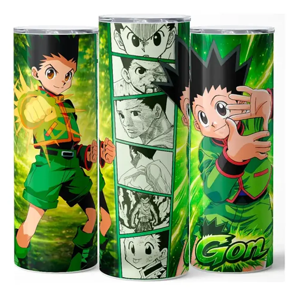 Mug Termo Hunter X Hunter Gon Freecss 600ml 3