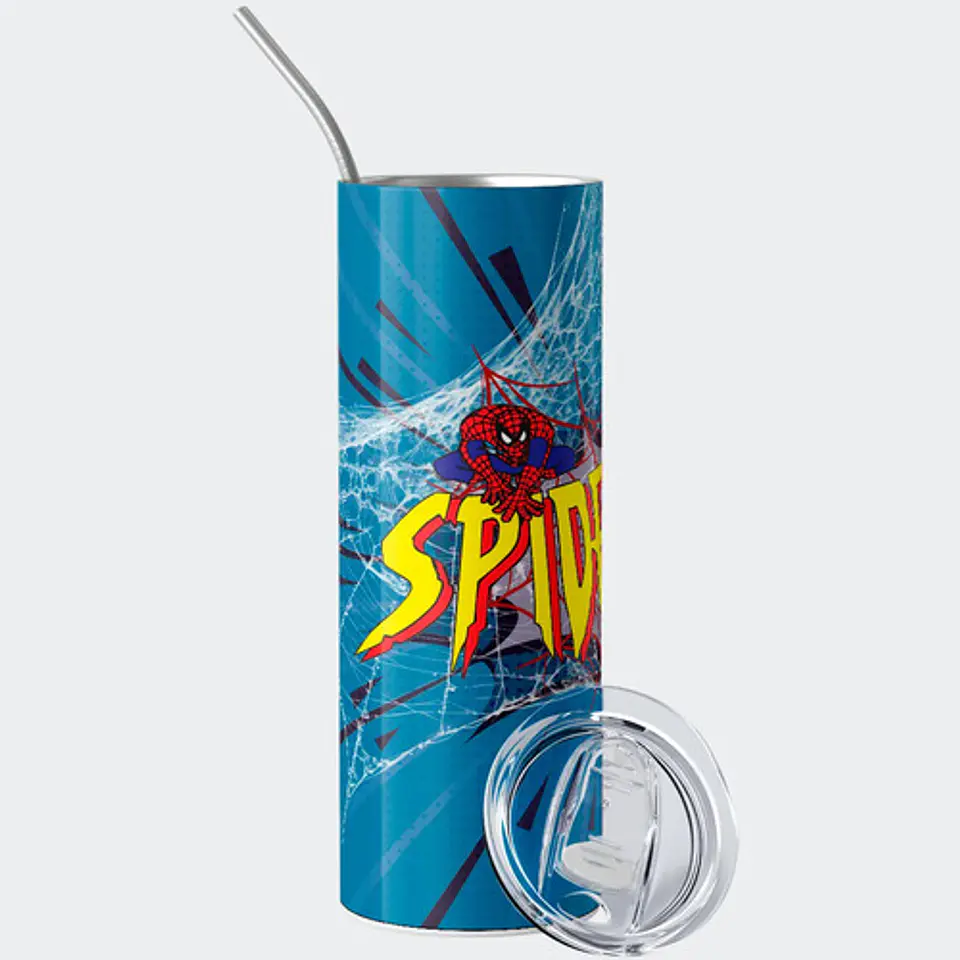 Mug Termo Spider-man Retro Web-burst 600ml 2