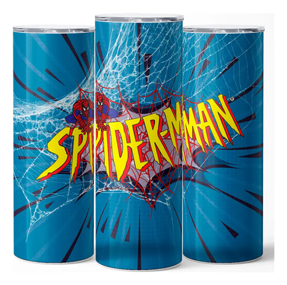 Mug Termo Spider-man Retro Web-burst 600ml 3