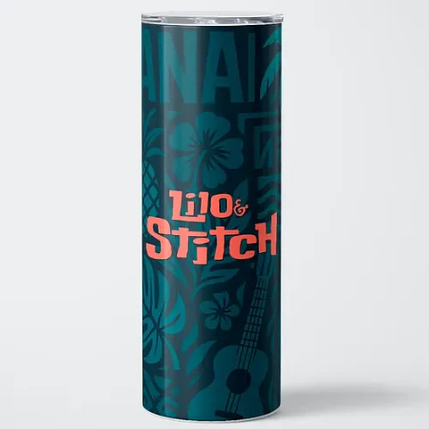 Mug Termo Disney Lilo & Stitch Ohana Deep Teal 600ml