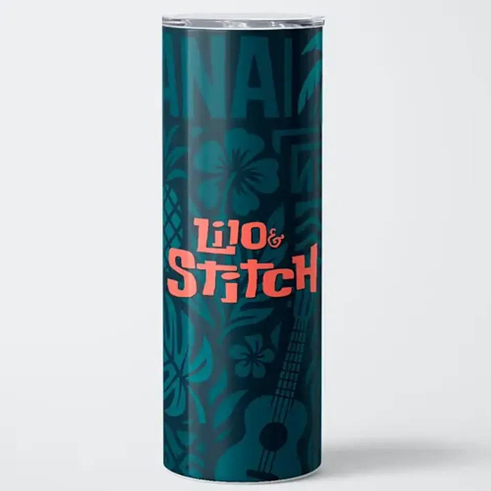 Mug Termo Disney Lilo & Stitch Ohana Deep Teal 600ml 1