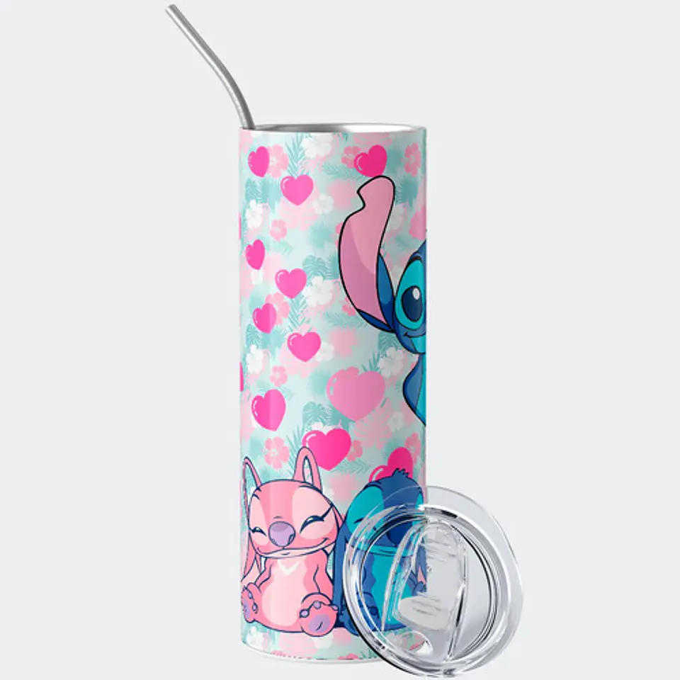 Mug Termo Disney Stitch & Angel 600ml 2