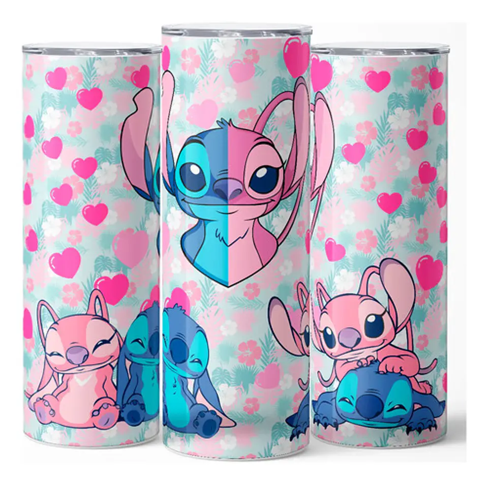 Mug Termo Disney Stitch & Angel 600ml 3