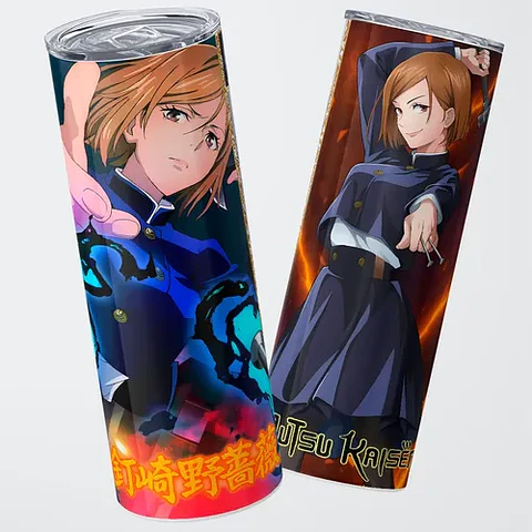 Mug Termo Jujutsu Kaisen Nobara Resonance Spirit 600ml