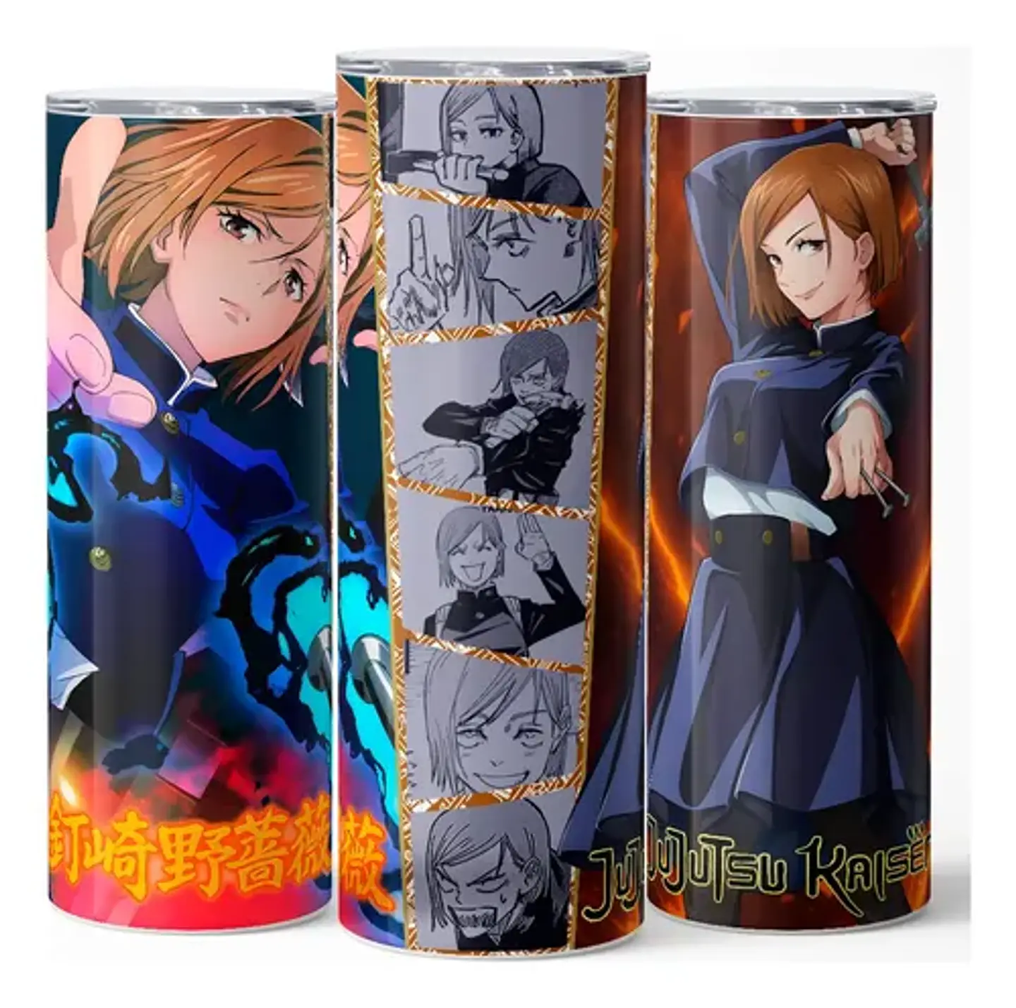 Mug Termo Jujutsu Kaisen Nobara Resonance Spirit 600ml 3